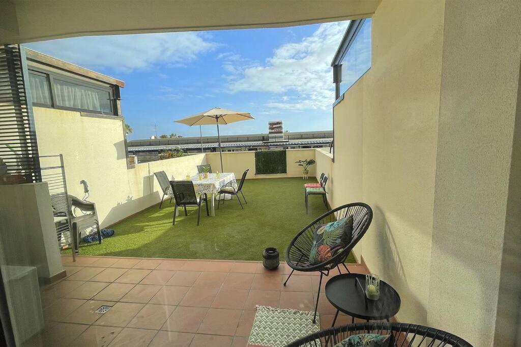 Appartamento Ocean Deluxe Palm-Mar Esterno foto